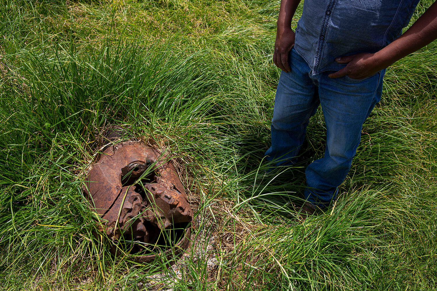 foto de excavadora de pozos