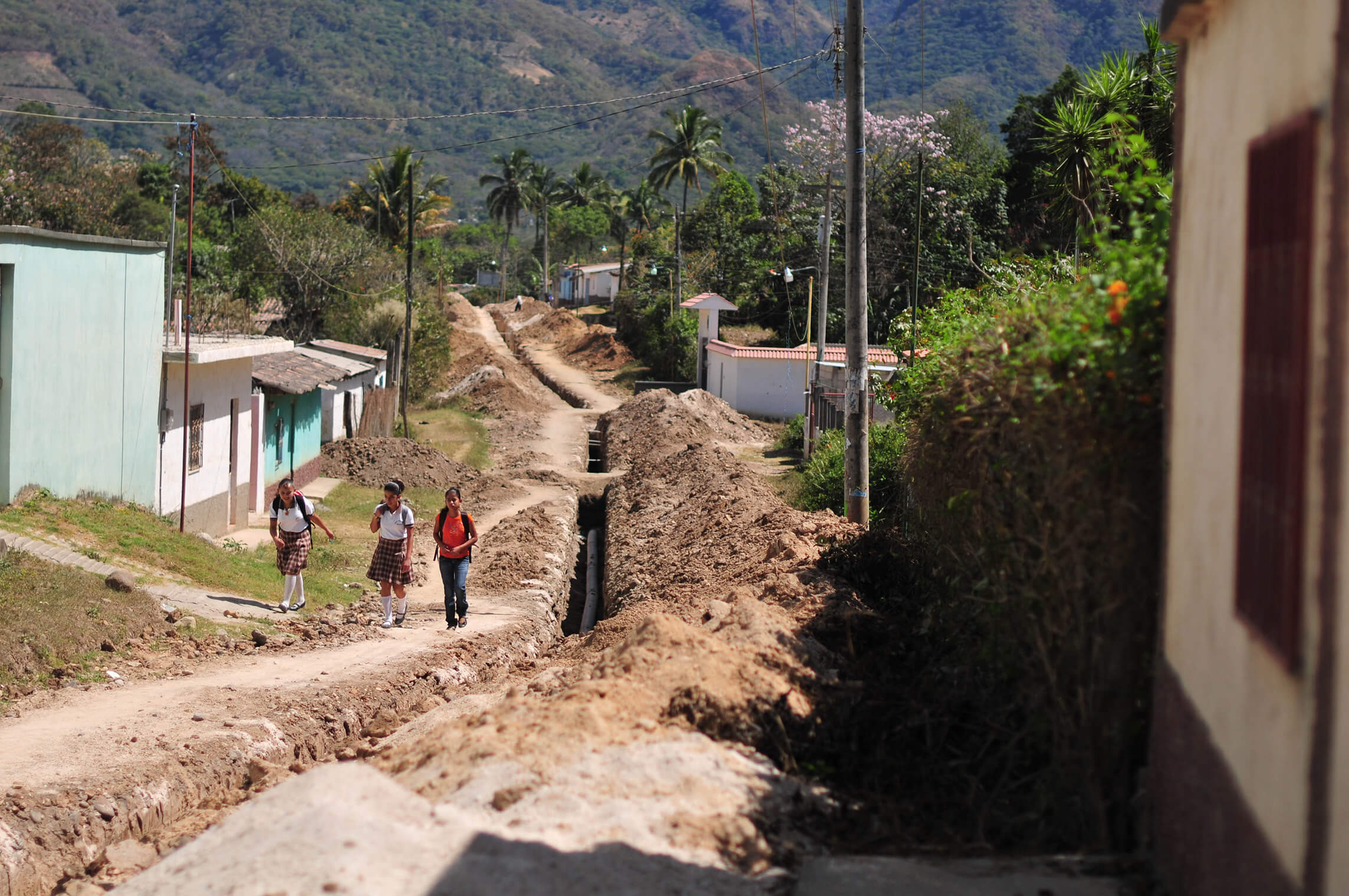 foto de camino de terracería