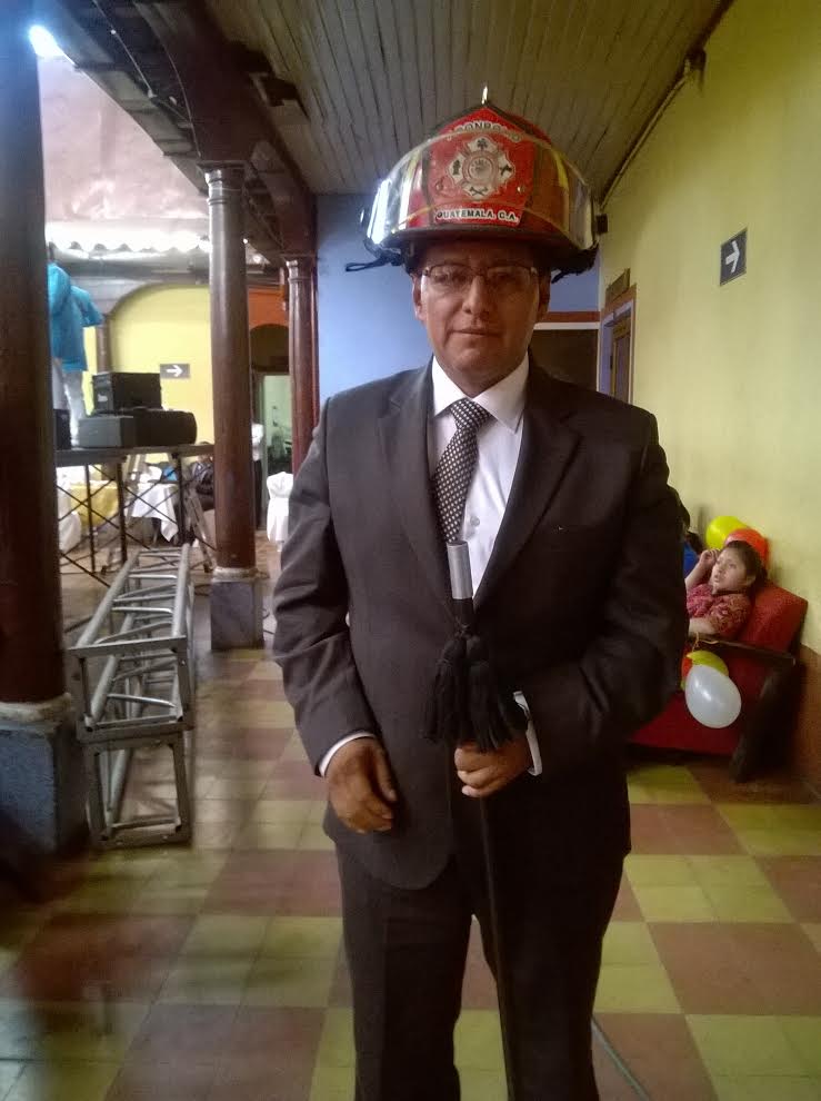 Rosendo Salvador, alcalde de Chichicastenango.