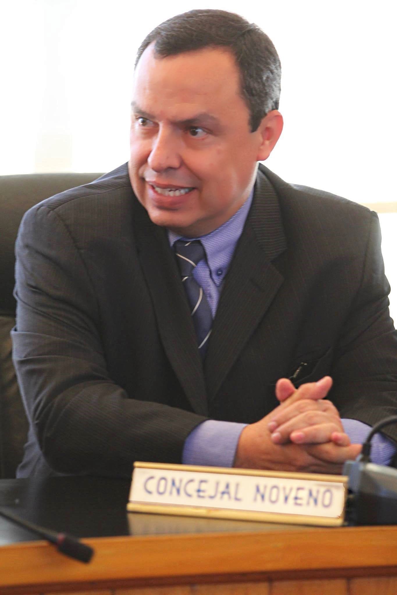 Aldo  Bonilla es el Concejal noveno de la Municipalidad de la Ciudad de Guatemala. Foto: Lesvia Salguero
