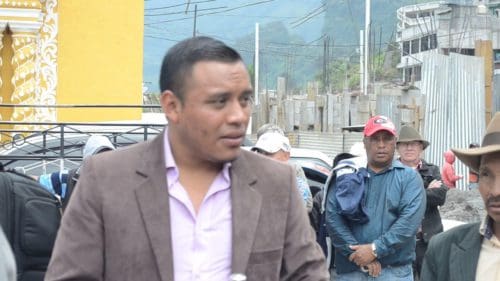 Juan Chay García heredó el cargo de su padre que a última hora no pudo participar en las elecciones de 2015. Foto: Mirna Alvarado