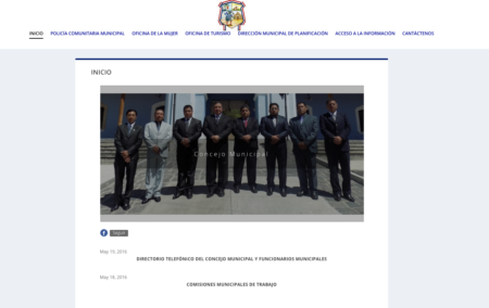 La dirección del portal es https://www.munisancristobaltoto.gob.gt/