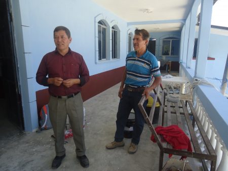 El alcalde Juan Salucio Tomás fue electo por una asamblea. Previo dirigió el comité pro formación del municipio.
