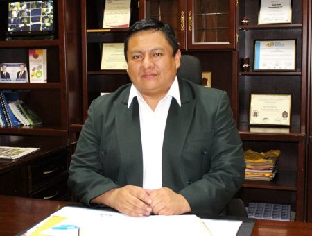 Alexander Simaj fue electo alcalde de Chimaltenango por la UNE. / Foto: Revista Muralla