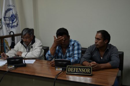 Los hermanos Itzep fueron condenados a dos años de prisión conmutables. Foto: CALDH.