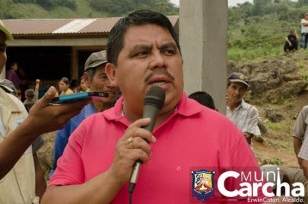 Erwin Catú fue concejal primera en el periodo anterior, ahora es el alcalde de Carchá. Foto: Municipalidad.