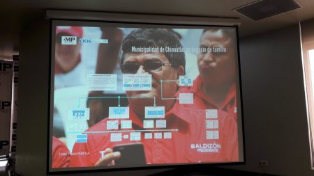 Conferencia de prensa ofrecida por el MP y la CICIG, el 20 de julio de 2017. Foto: MP