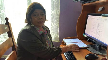 Vilma Hernández, Coordinadora del Comité Teletón San Mateo 2017. Foto: Elizabeth Ordóñez
