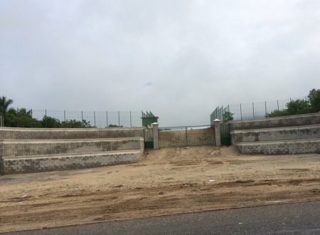 La construcción del mercado será en cuatro fases. Apenas va la segunda. Foto: SNIP