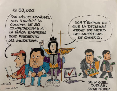 Las 20 computadoras servirán para equipar el laboratorio de Instituto del municipio.