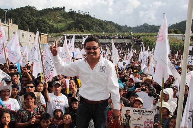 La candidatura de Andrés Iboy Chiroy es incierta pues no entregó la papelería completa al TSE.