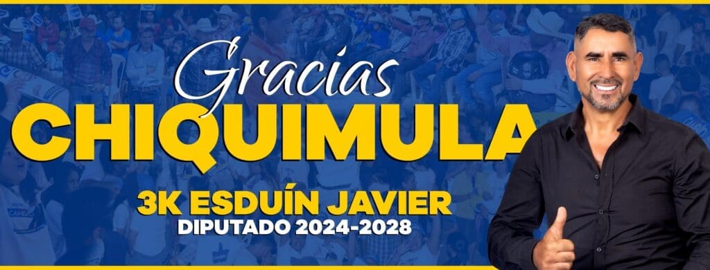 En su perfil de Facebook, Esduín Javier agradece a sus votantes.