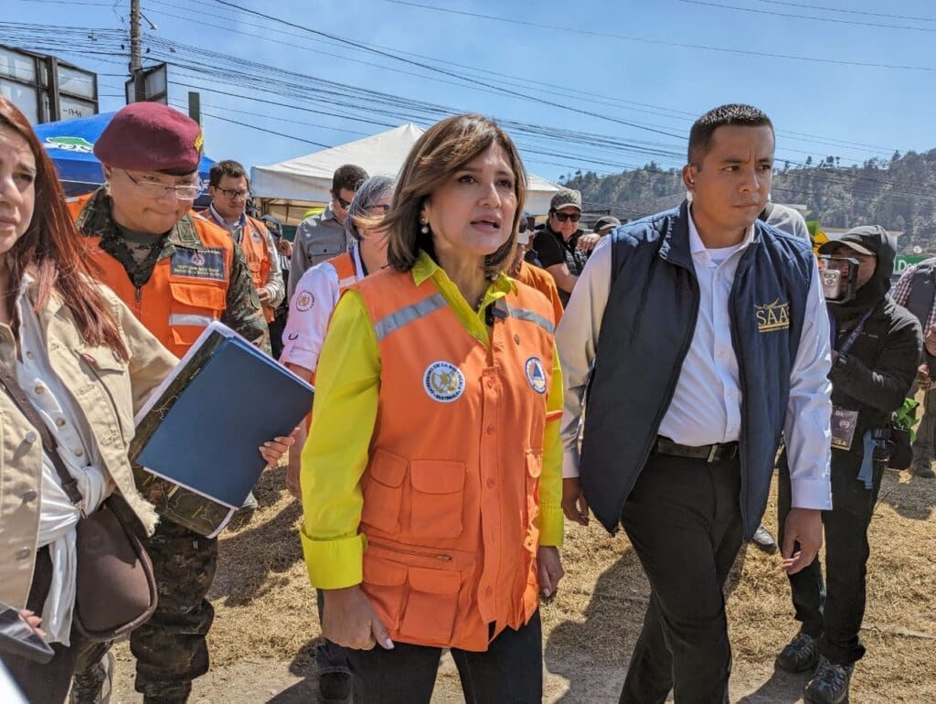 Karin Herrera, vicepresidente de la República de Guatemala, visitó el centro de trabajo.