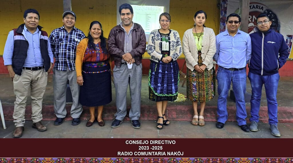 La asamblea para elegir al consejo directivo 2023-2025 se celebró en enero de 2023. Foto: Radio Naköj.