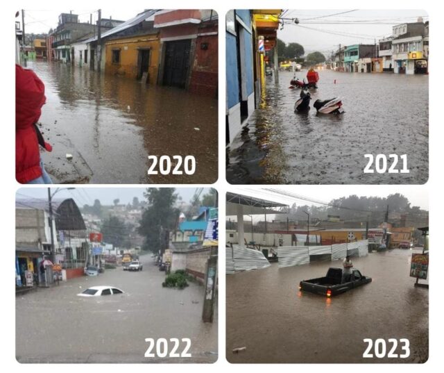 Desde el fin de semana la ciudad está en tareas de limpieza en sus viviendas, negocios, calles y avenidas anegadas de agua, arena y lodo por las lluvias del fin de semana. Como en 2023, como en 2022, y así.