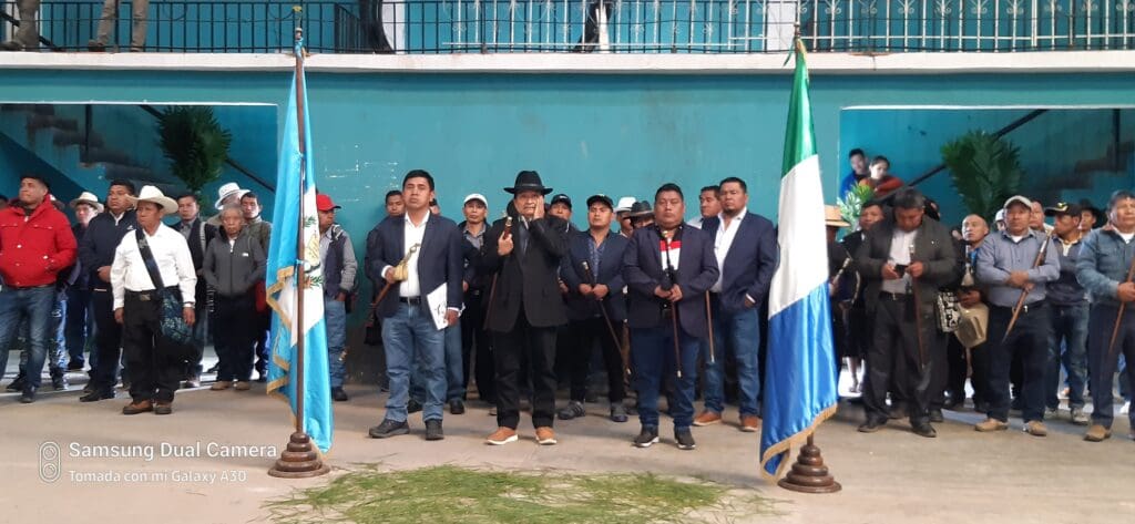 El alcalde Pascual Tambriz Tzep ha estado cuatro periodos al frente de la municipalidad.