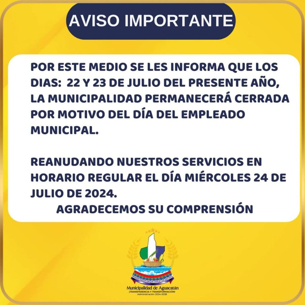 Municipalidad de Aguacatán