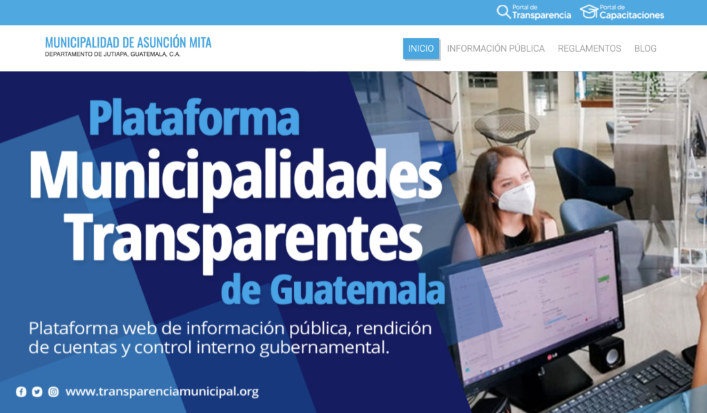 Las 340 municipalidades son sujetos obligados para tener información de oficio en sus portales web. También deben atender las solicitudes que reciban