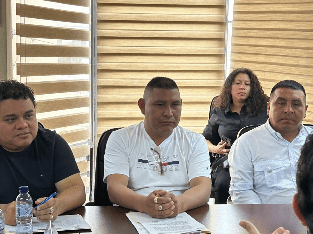 Alcalde de San Matero Ixtatán, Huehuetenango, Andrés Santizo Gomez, reelecto para su segundo periodopor el mismo partido. Foto: Pilar Rodríguez.