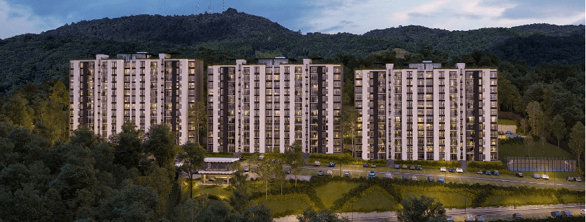 Render de apartamentos Triori. Foto: Página de la desarrolladora.