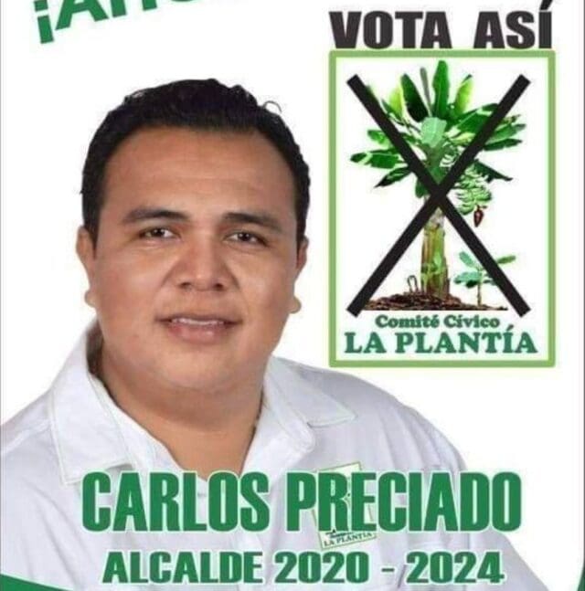 Carlos Preciado Navarijo ganó la alcaldía con el comité cívico La Plantía, pero fue capturado en Panamá, en enero de 2021.