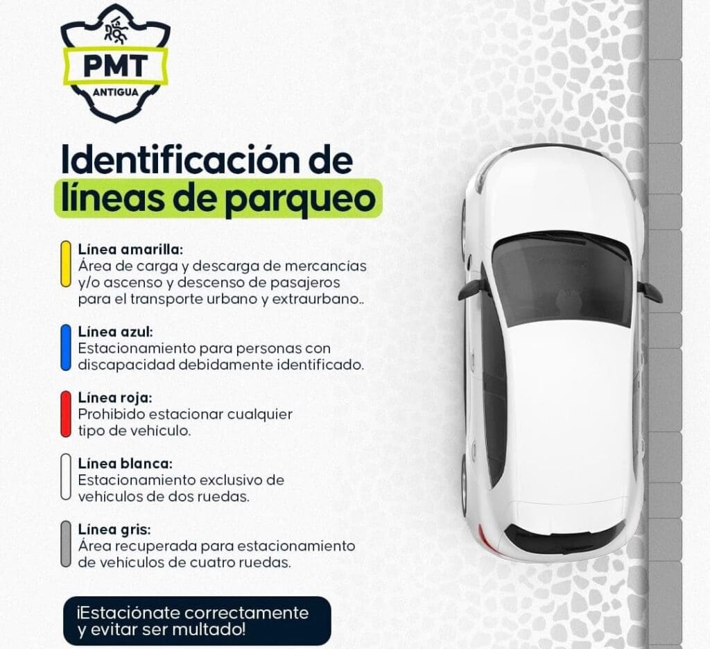 Para facilitar el parqueo a los visitantes de la ciudad colonial, la alcaldía de La Antigua Guatemala impulsa una nueva modalidad para el pago lugar para estacionarse.
