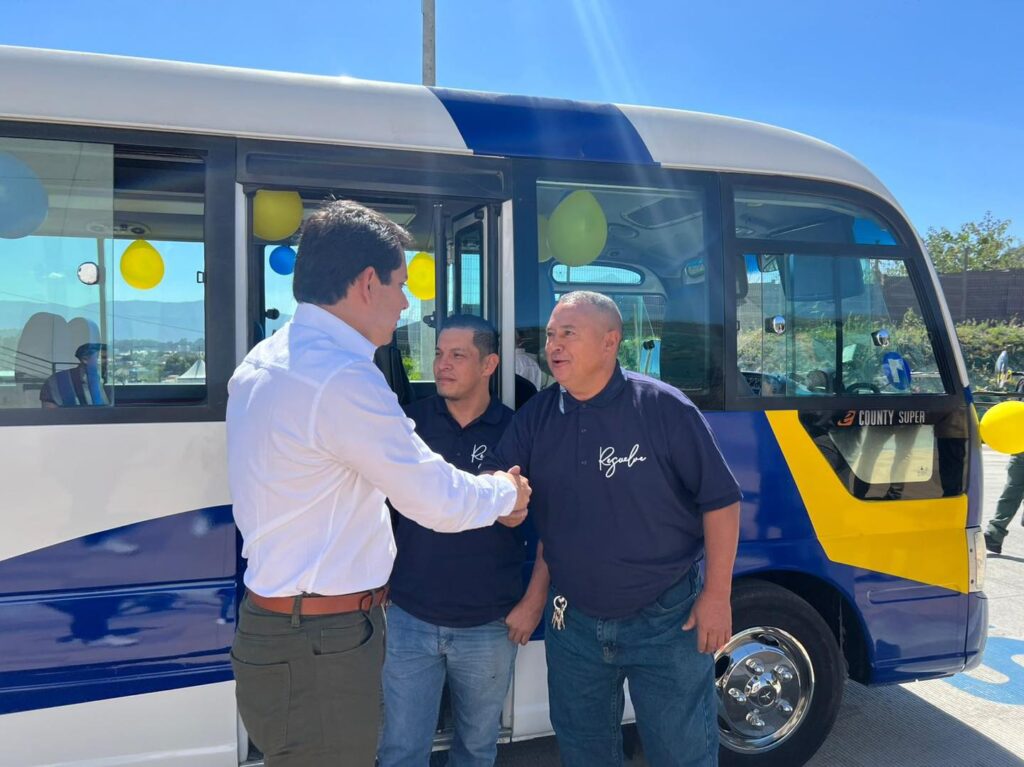 El costo del pasaje es de Q4 por viaje. Foto: municipalidad de Villa Nueva.