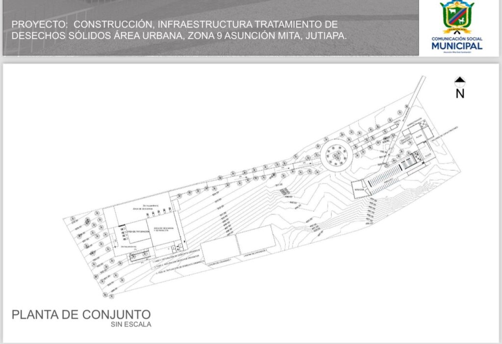 El objetivo del proyecto es tratar el 80% de los desechos sólidos del municipio y generar materia prima del material reciclable y abonos del material orgánico.