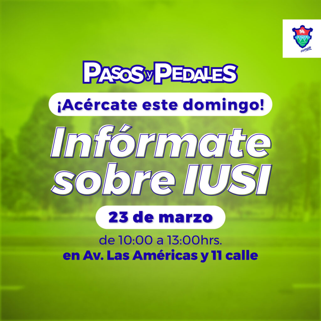 Cada mes, la Dirección de Catastro y Administración del IUSI organiza puestos informativos para los vecinos. Por ejemplo, en Pasos y Pedales los domingos.