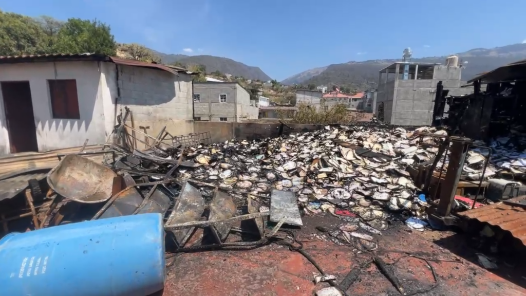 Documentos municipales de corporaciones anteriores se quemaron.