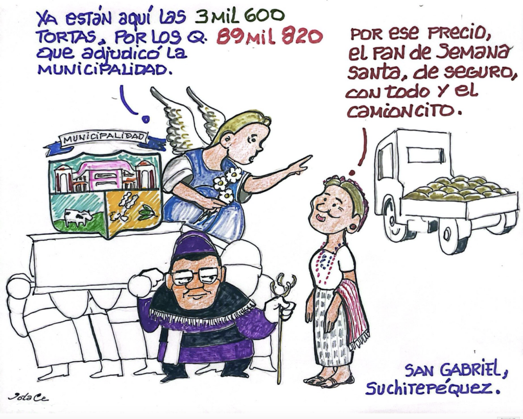 Los vecinos de este municipio de Suchitepéquez comerán pan en Semana Santa, la municipalidad invita.