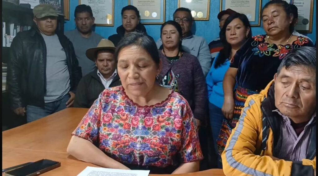 Autoridades ancestrales de Cantel dieron a conocer su desacuerdo con el concejo municipal ante la intención de donar 70 cuerdas (39 mil 600 metros cuadrados) de terreno a solicitud del Cunoc.