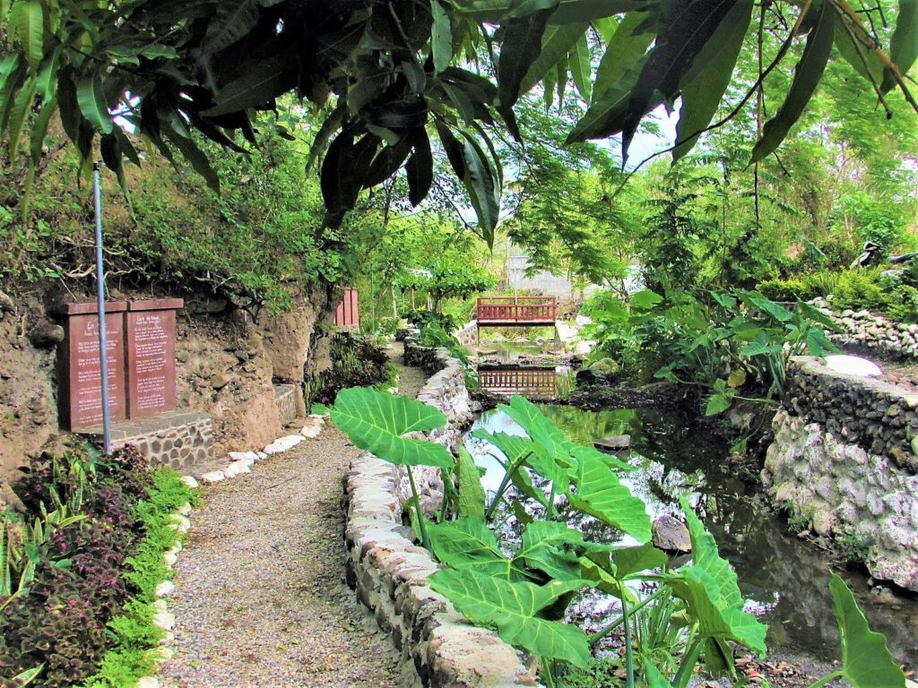 Vista del Paseo de la felicidad, que se ubica en una parte del río Cajón de San Luis Jilotepeque, Jalapa. Foto: Cortesía
