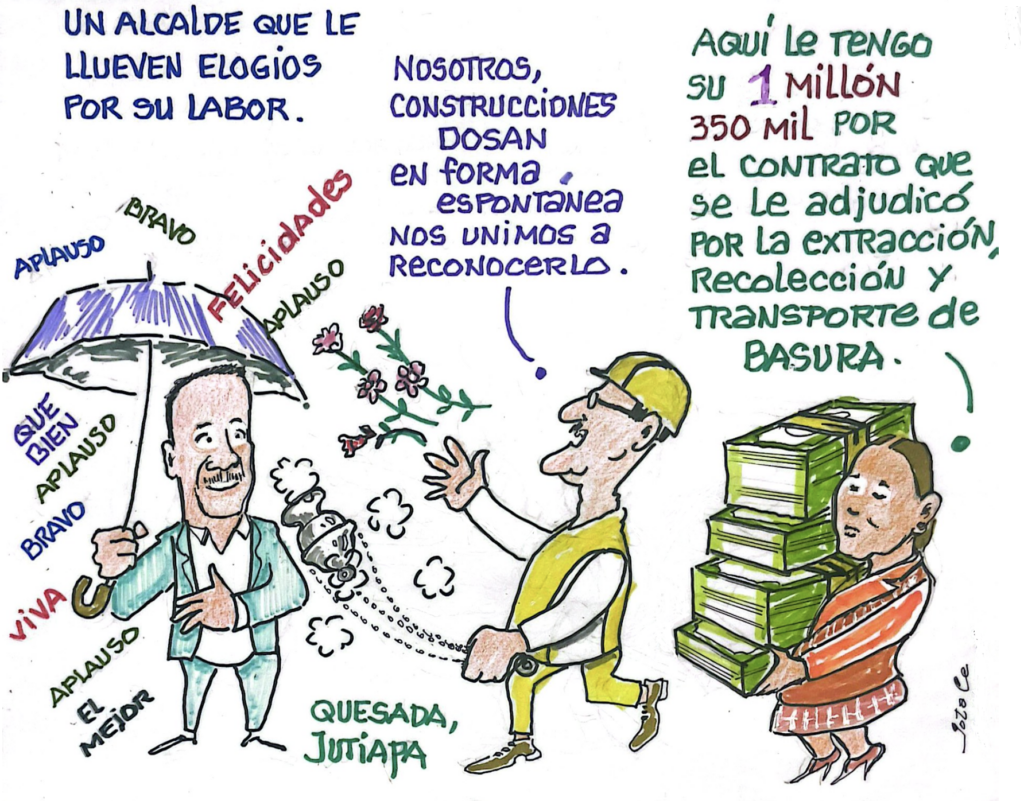 El costo es de Q1 millón 350 mil que además de extracción de desechos los recolecta y transportar en Quesada.
