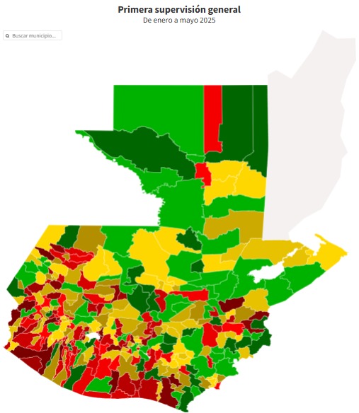 San Miguel Sigüilá, Quetzaltenango, y Santa María Ixhuatán, Santa Rosa, no cuentan con página web propia ni con terminación laip.gt . El mismo caso fue en 2024 para Santa María Ixhuatán. Imagen: Ojoconmipisto.