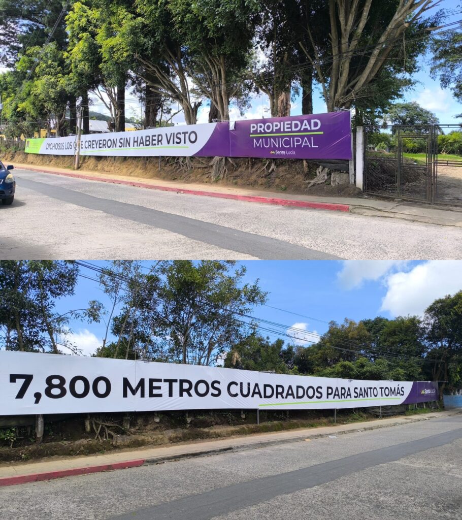 El terreno se le compró a Las Caléndulas S.A., esta es su primera venta al Estado. El representante legal es Carlos Federico Knebusch Frank. Foto: Ojoconmipisto.