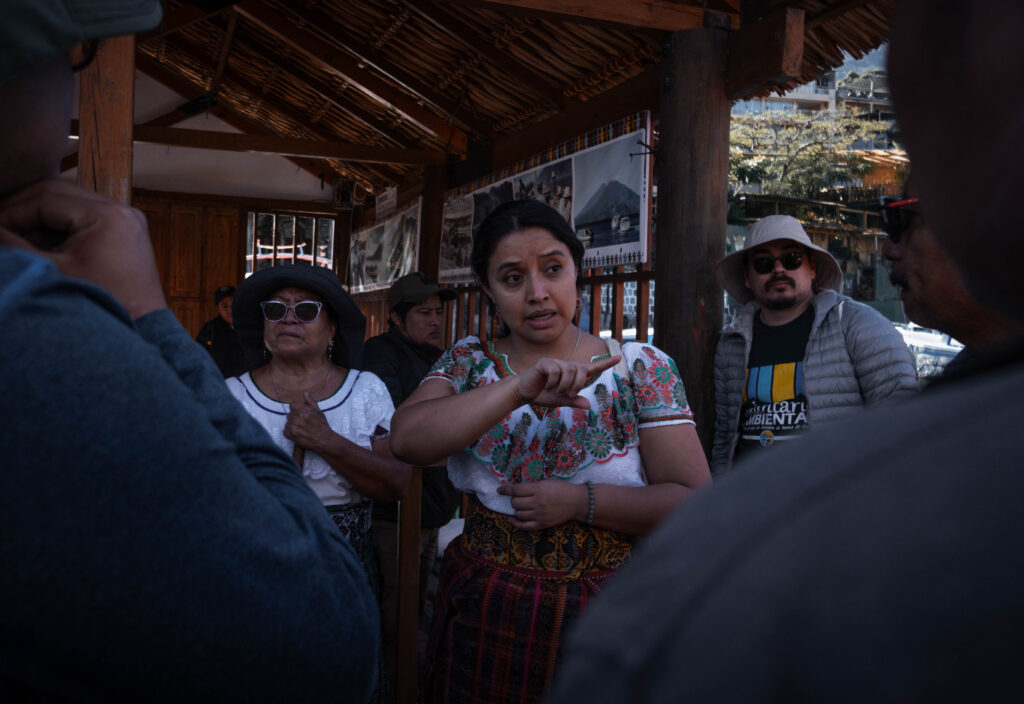 Nancy González, del Colectivo Tz’unun Ya’. Foto Alex PV