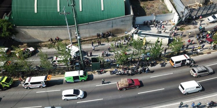 En cinco puntos de la ruta Interamericana instalarán las cámaras para medir la velocidad de los vehículos y sancionar a quién pase de los 80 kilómetros por hora. Foto: Bomberos Voluntarios.