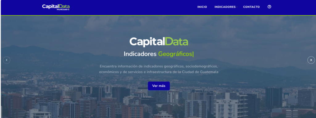 La página cuenta con información social, económica, de servicios e infraestructura de la ciudad para quien planea abrir cualquier tipo de negocio en la ciudad.