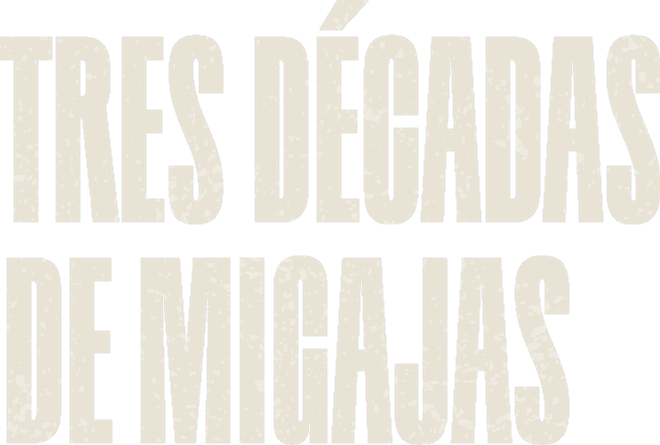 Tres décadas de migajas