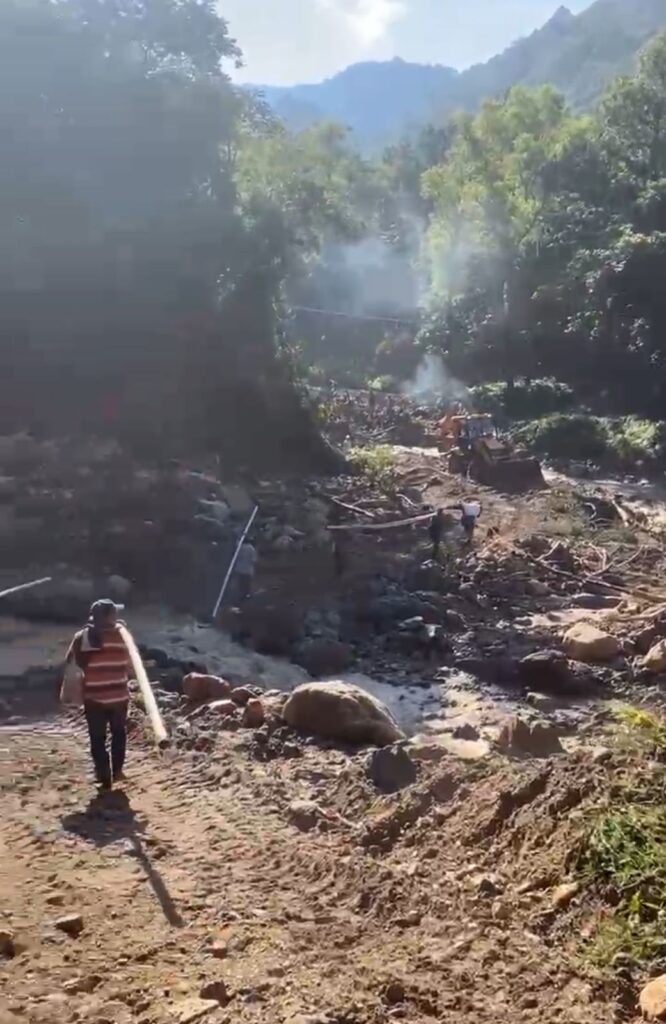 Concepción Las Minas es uno de los municipios más afectados por las inundaciones Crédito de foto Conred.