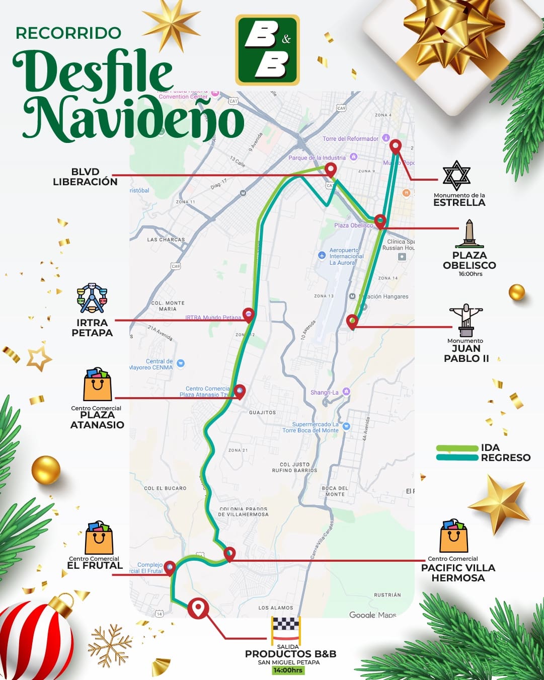 Hace un año la municipalidad de Guatemala amenazó con multas por no tramitar los permisos del recorrido. Este año cuentan con ellos. Imagen: B & B,