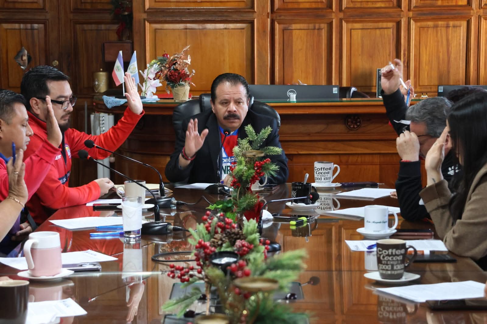 El concejo municipal de Quetzaltenango aprobó sin oposición el jueves 27 de noviembre. Foto: municipaliad.