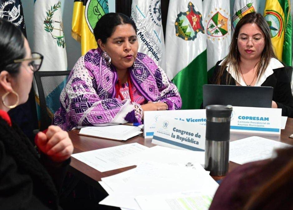 Alida Arana Vicente emergió como activista para defender las elecciones de 2023 y pasó a la Comisión de Asuntos Municipales. Foto Copresam.